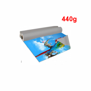 Lona Impressa 440g Lona Front Brilho 440g M² 4x0 (so frente)   
